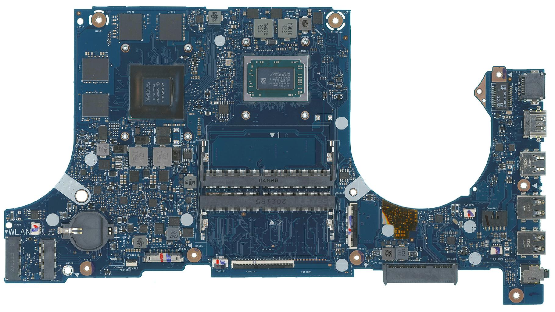 Материнская плата ASUS FX705DT (Ryzen 5 3550H и GTX1650)