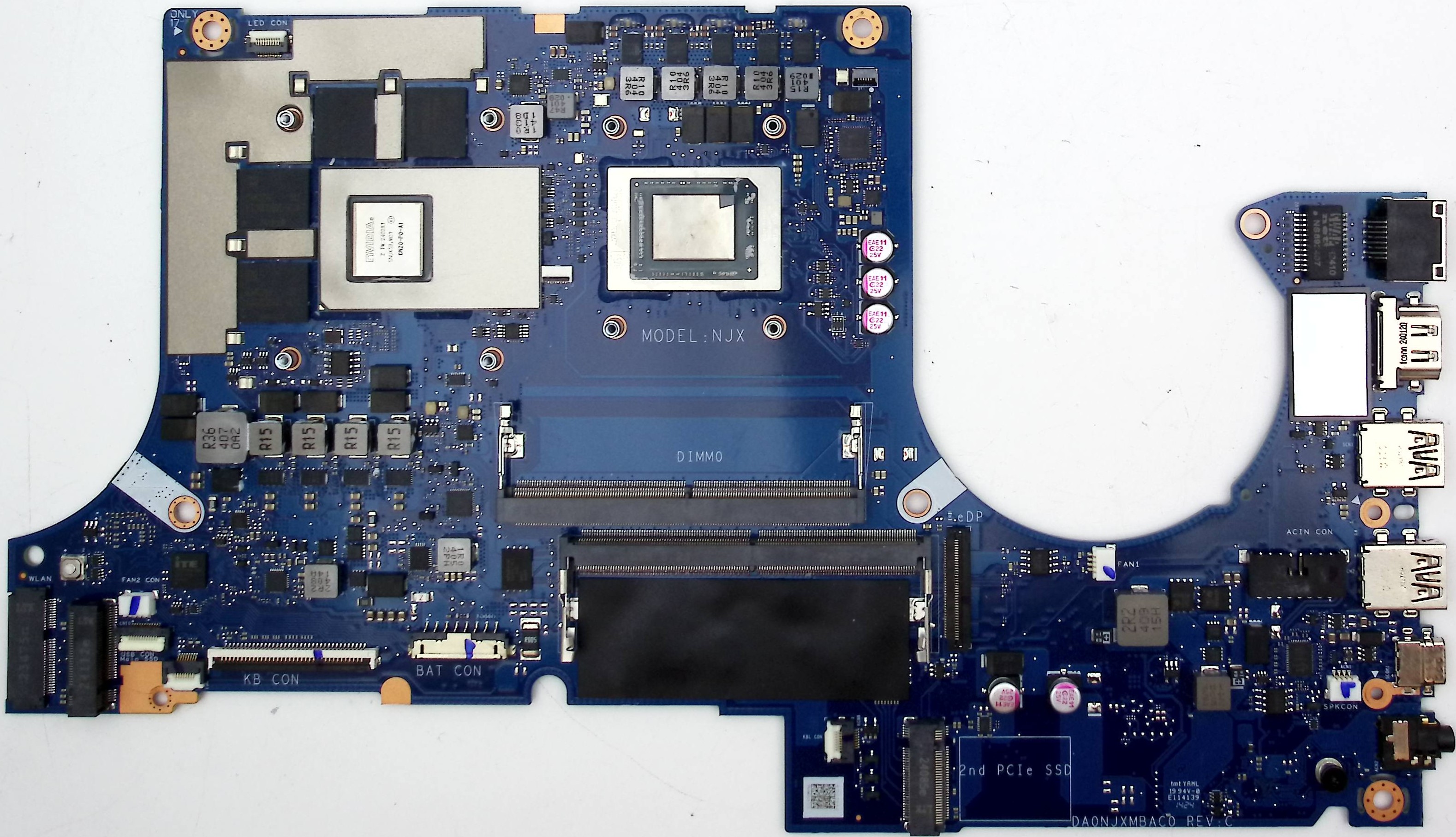 Материнская плата ASUS FA506NCR донор видеочипа GN20-P0-A1(41476)