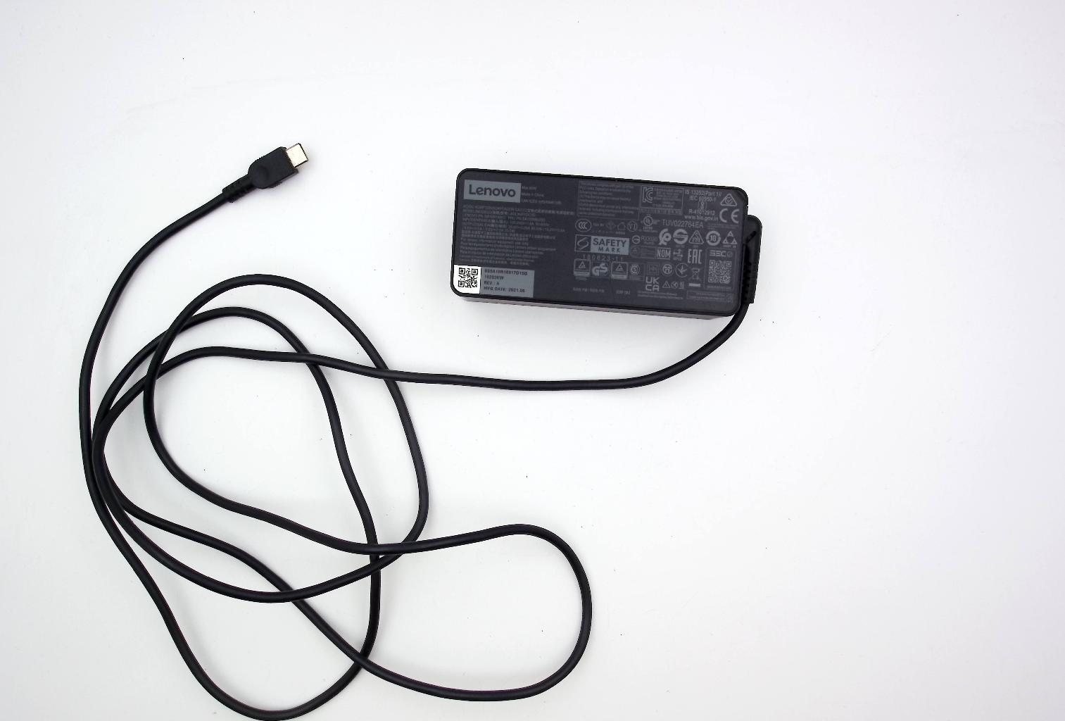 Блок питания Lenovo 20 V, 3.25A,  65W, Type-C