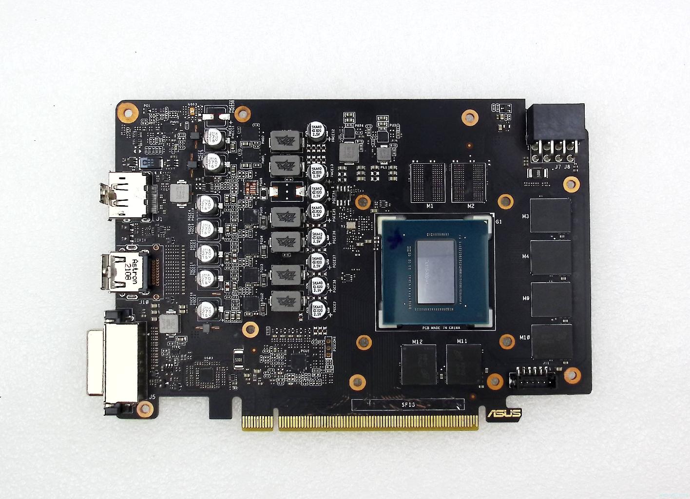 Плата-донор видеокарты Asus PH-GTX1660S-6G-DIS