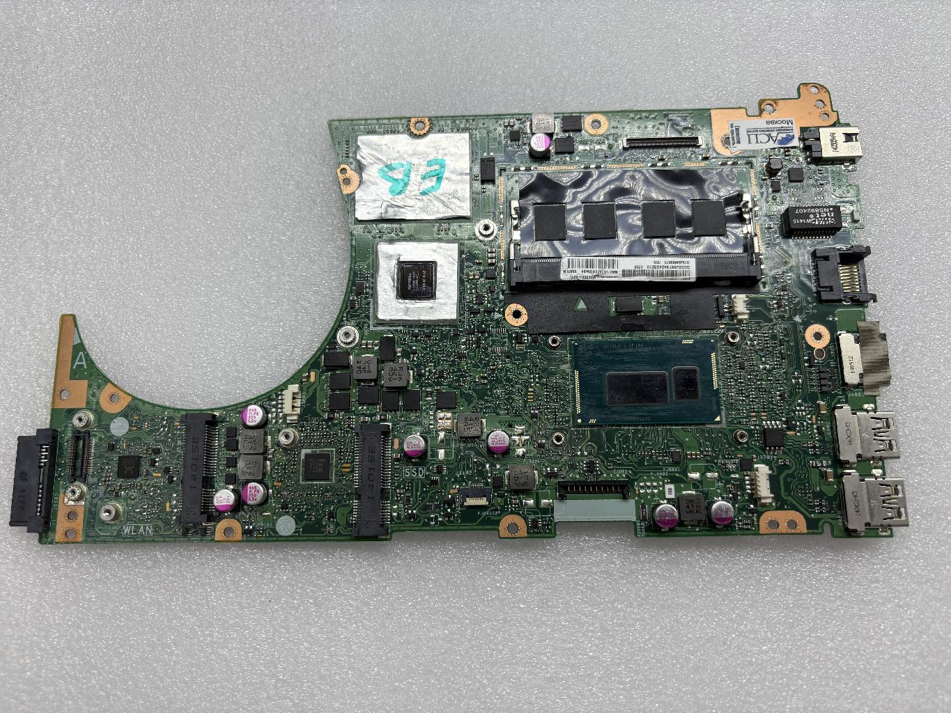 Материнская плата ASUS S551LN  донор процессора i7-4510U и видеочипа N15S-GT-S-A2 (039972)