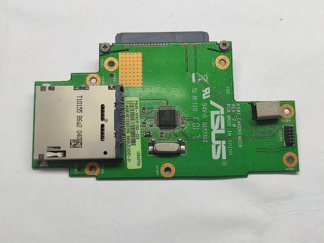 Дополнительная плата Asus K50I_CARDREADER REV: 2.0