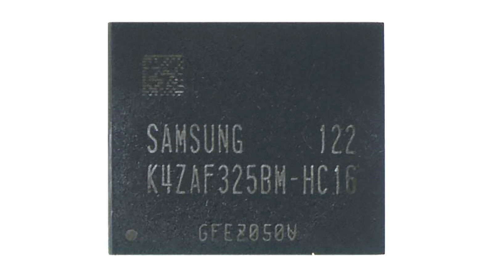 Видеопамять GDDR6 Samsung  K4ZAF325BM-HC16   21год.