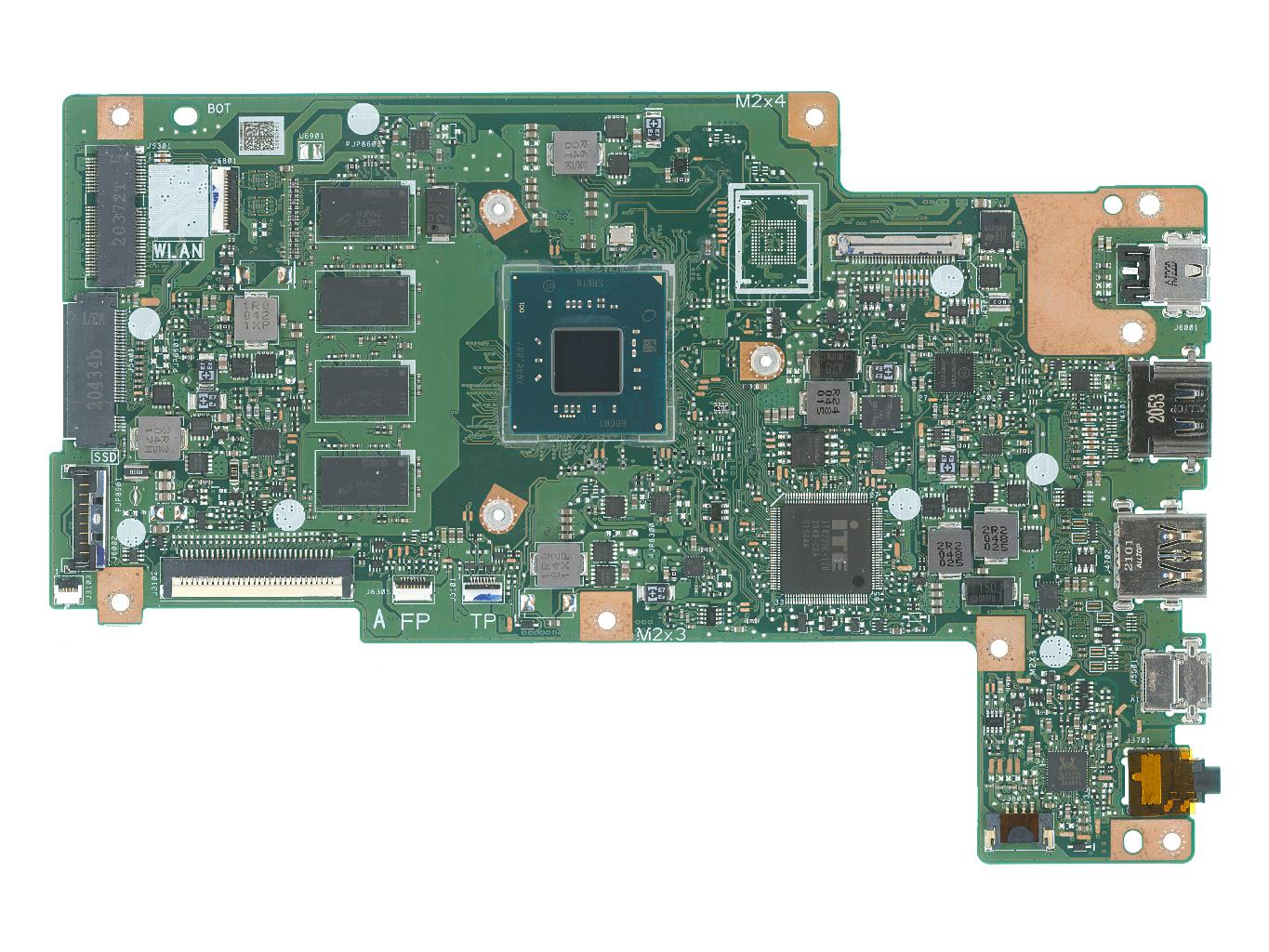 Материнская плата ASUS E410MA (процессор SRET0 PENTIUM N5030 (UHD600))