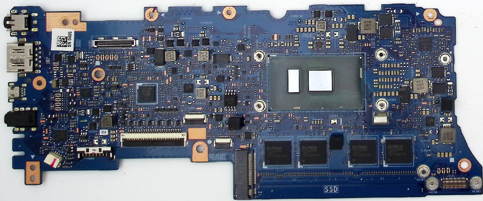 Материнская плата ASUS UX305UA донор компонентов