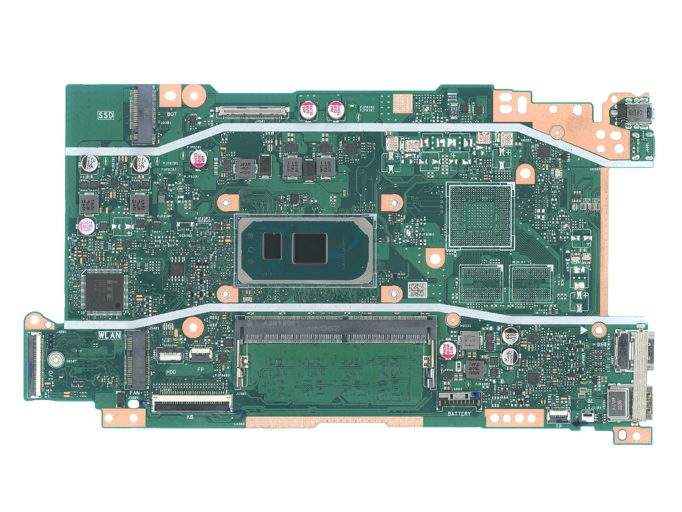 Материнская плата ASUS X515JAB (процессор SRGKF Intel Core i3-1005G1 (UHD 10GEN))