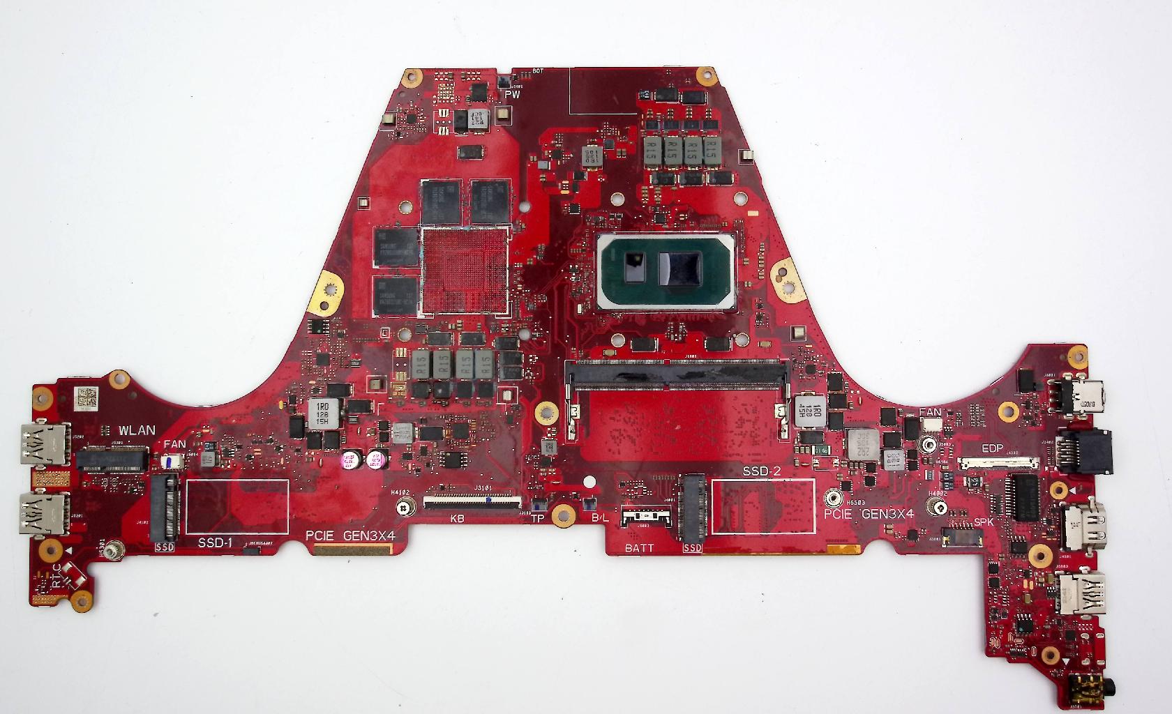 Материнская плата ASUS FX516PE донор  процессора i5-11300H(41389)