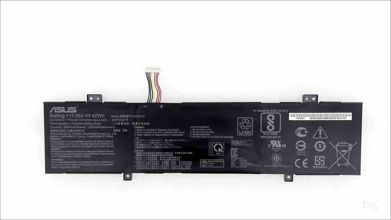 Аккумуляторная  батарея C31N1733 для ноутбука Asus TP412UA