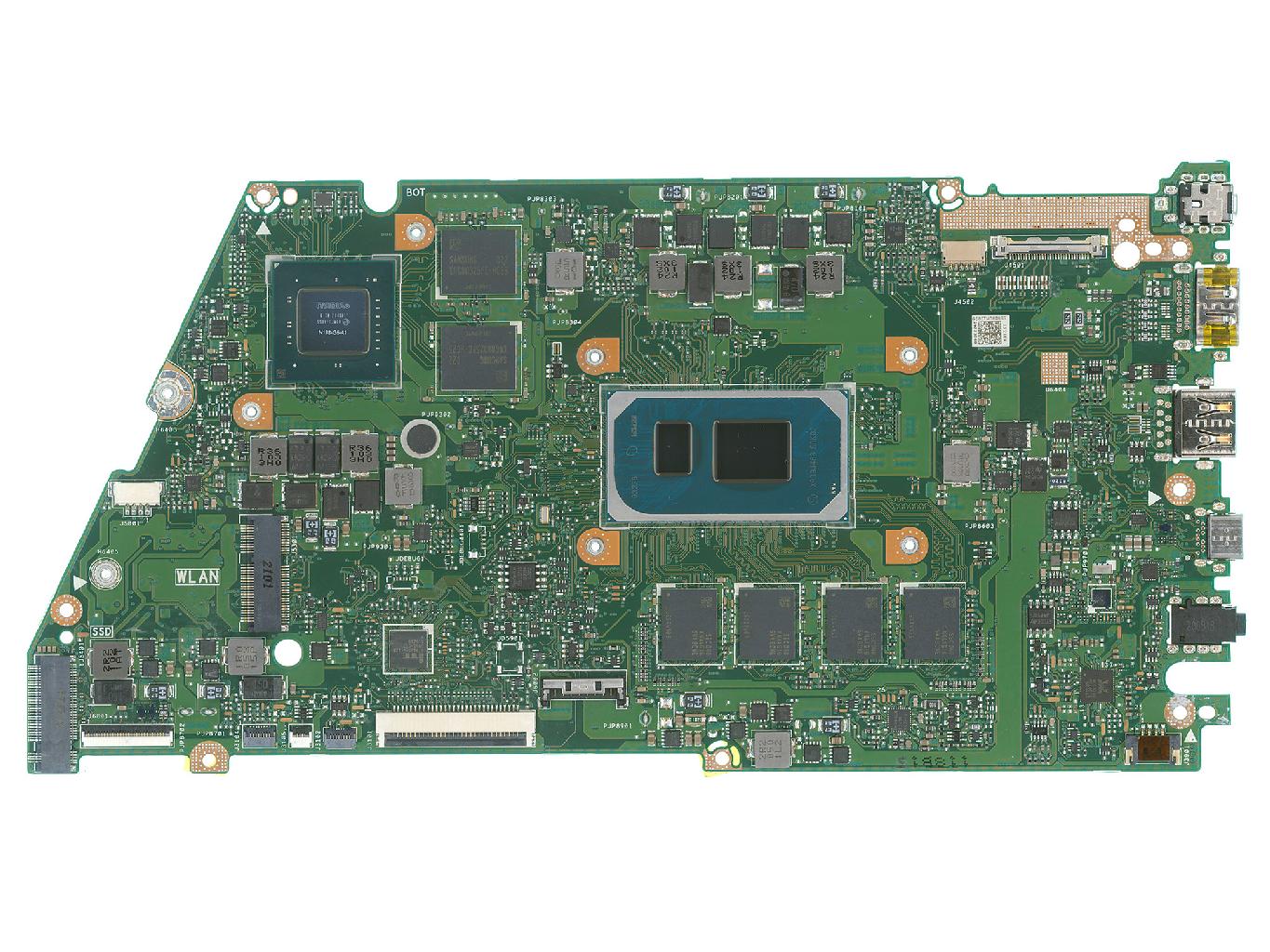 Материнская плата ASUS X521EQ (процессор i7-1165G7 и видеочип MX350)