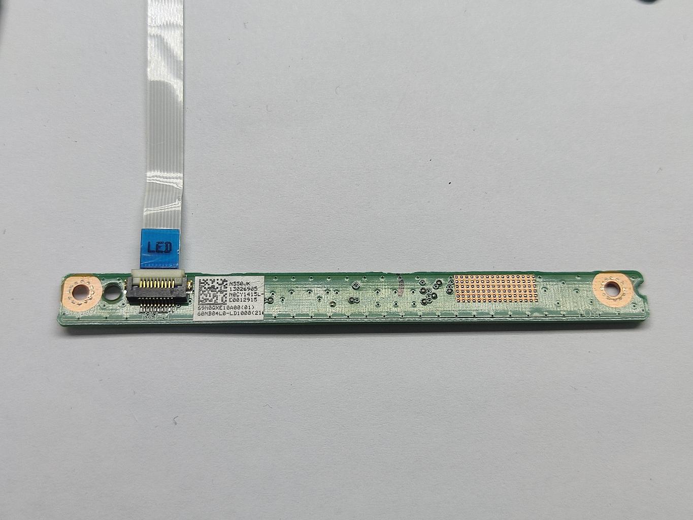 Дополнительная плата Asus N550JV LED BOARD REV: 2.1