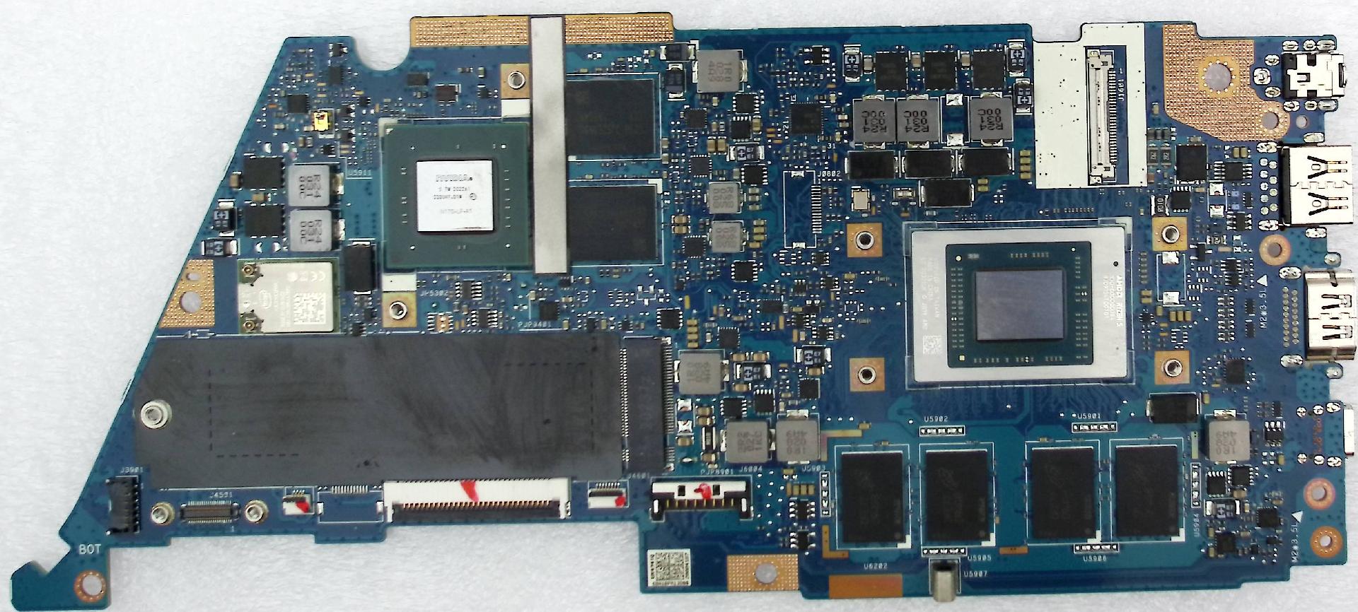 Материнская плата ASUS UX434IQ донор GPU N17S-LP-A1(039233)