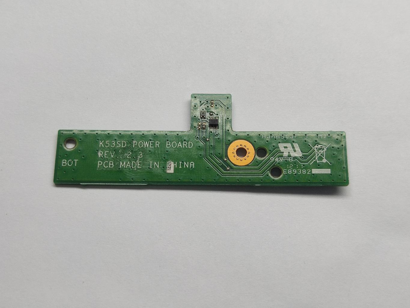 K53SD POWER BOARD REV: 2.3