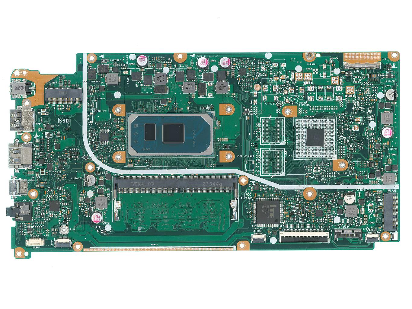 Материнская плата ASUS X512JA (процессор SRGKF Intel Core i3-1005G1 (UHD 10GEN))
