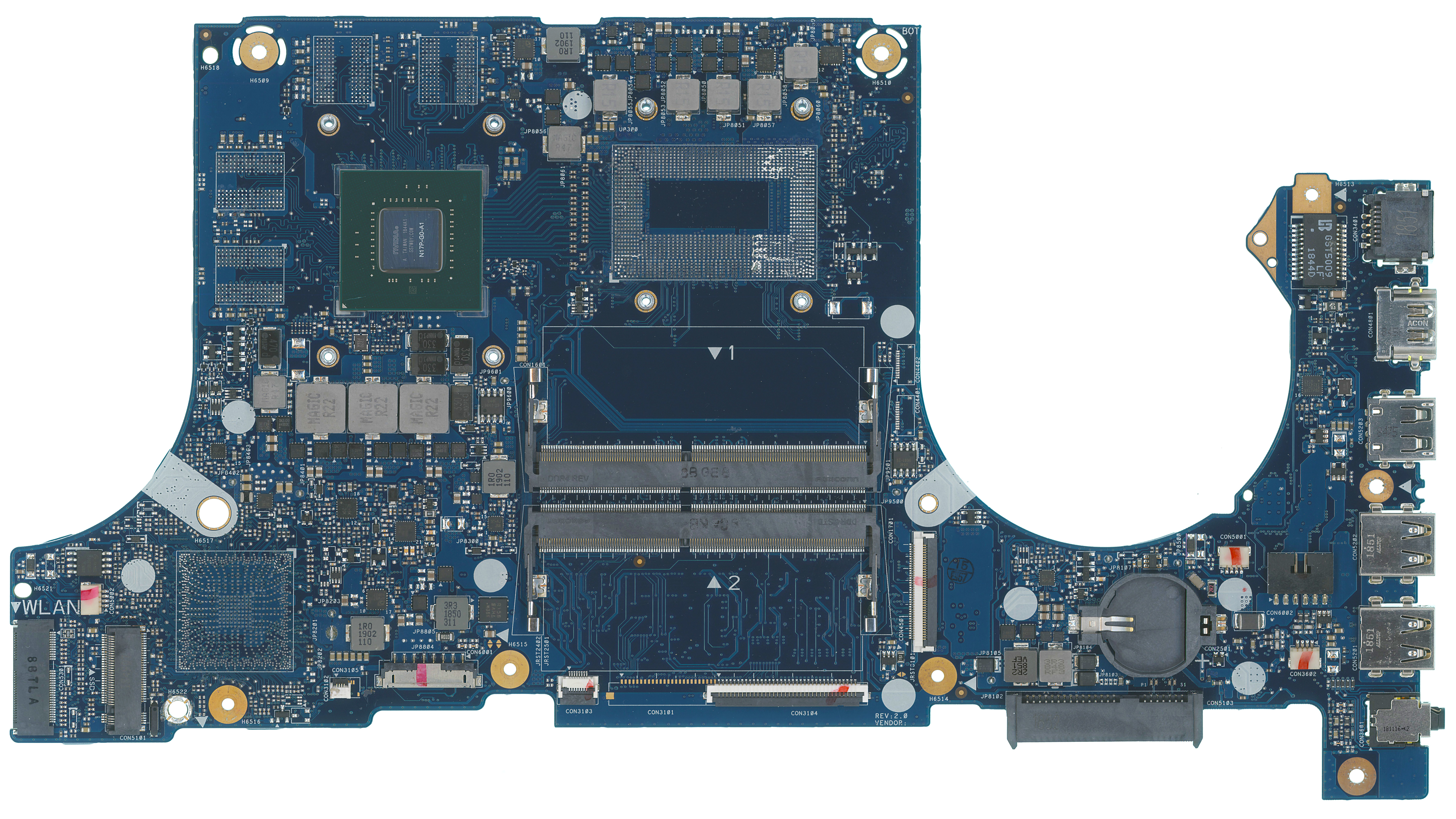 Материнская плата ASUS FX505GD донор  N17P-G0-A1