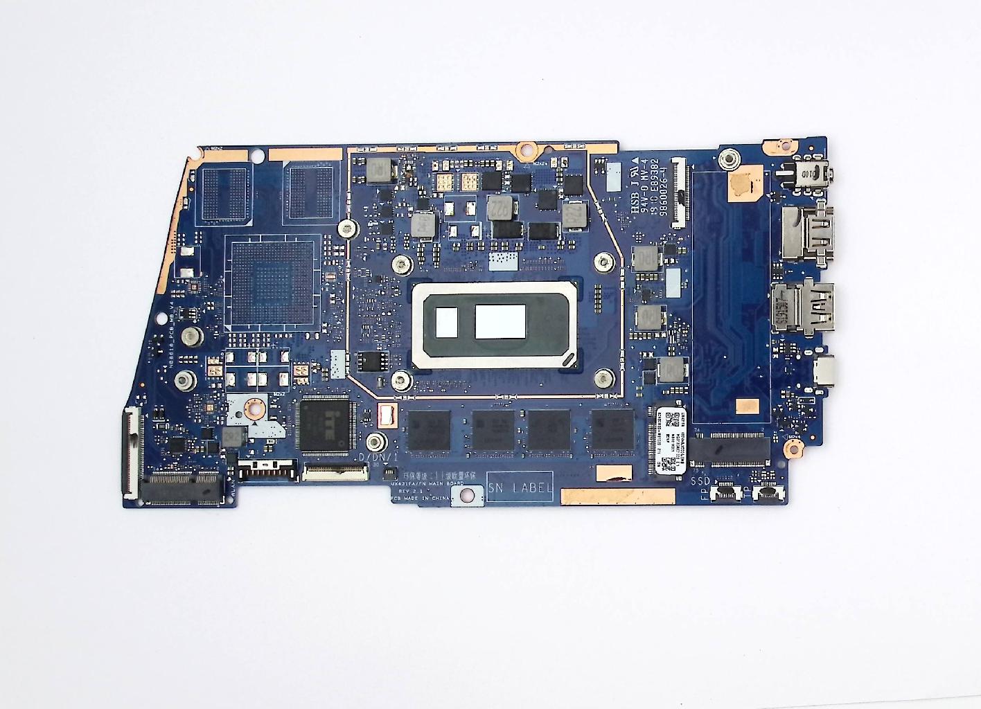 Материнская плата ASUS UX431FA  донор компонентов (039304)