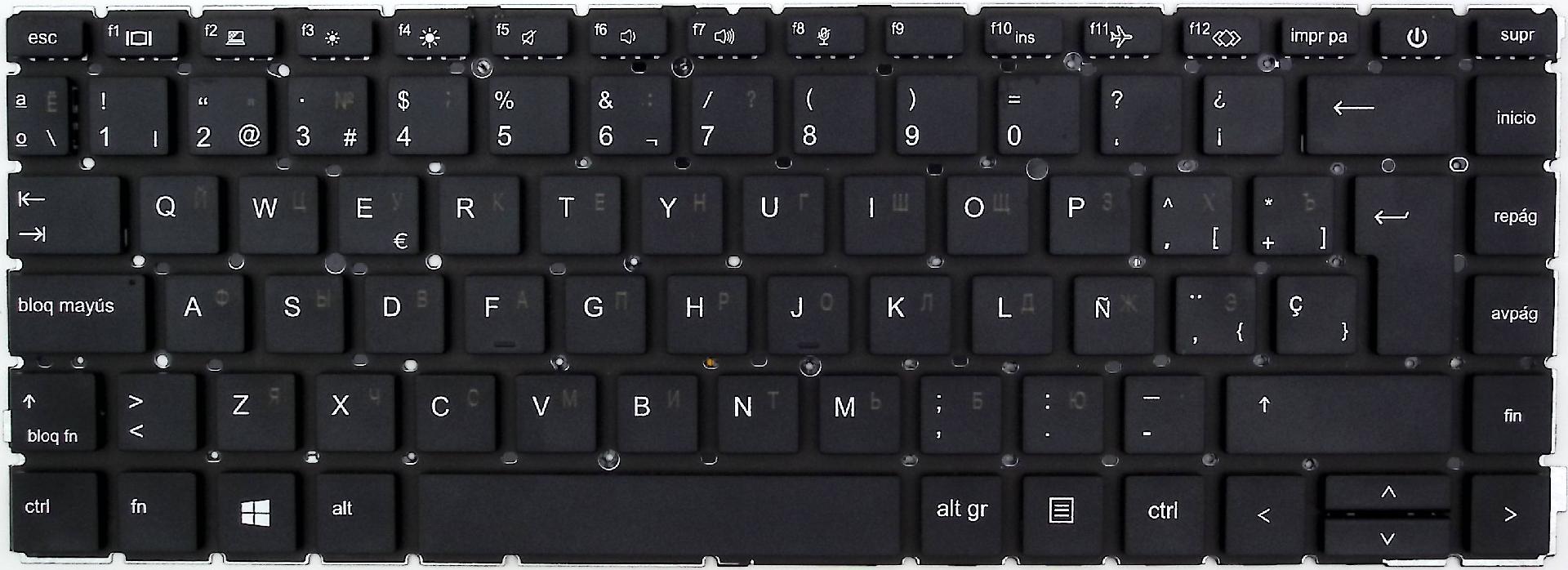 Клавиатура 20A2-FPC-X3 для ноутбука