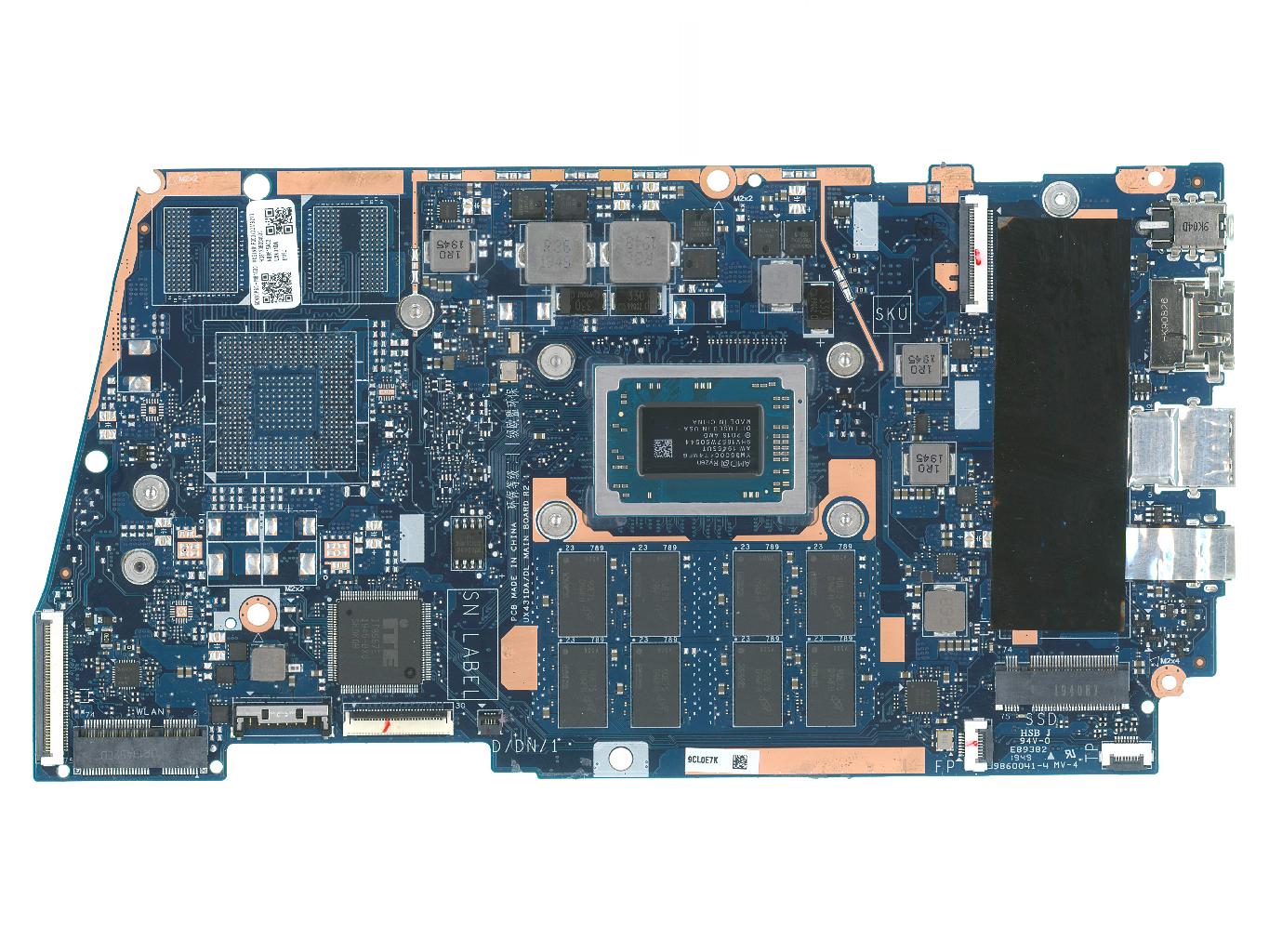 Материнская плата ASUS UX431DA  R5 3500U, UMA Материнская плата ASUS UX431DA  R5 3500U, UMA
