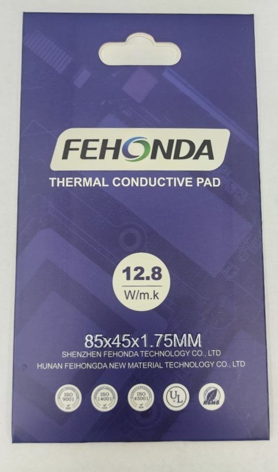 Термопрокладки Fehonda 12.8 W/m.k 1.75 mm
