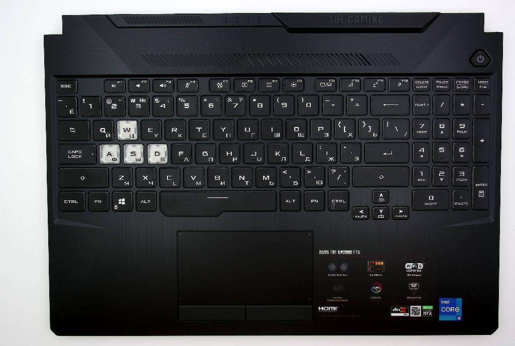 Топкейс для ноутбука ASUS FX506 FA506 INTEL (RTX)