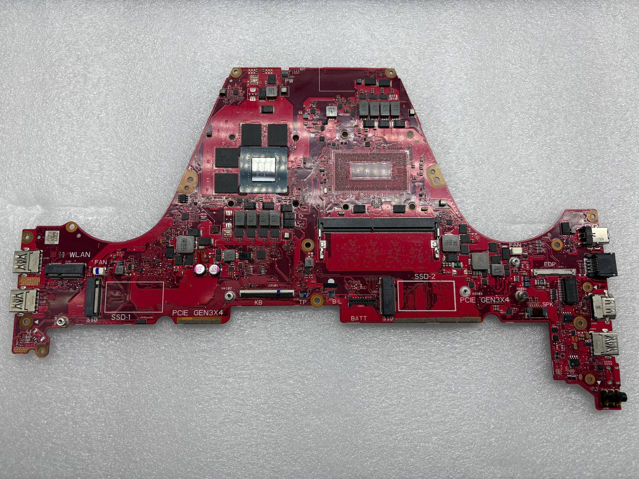 Материнская плата ASUS FX516PE донор компонентов