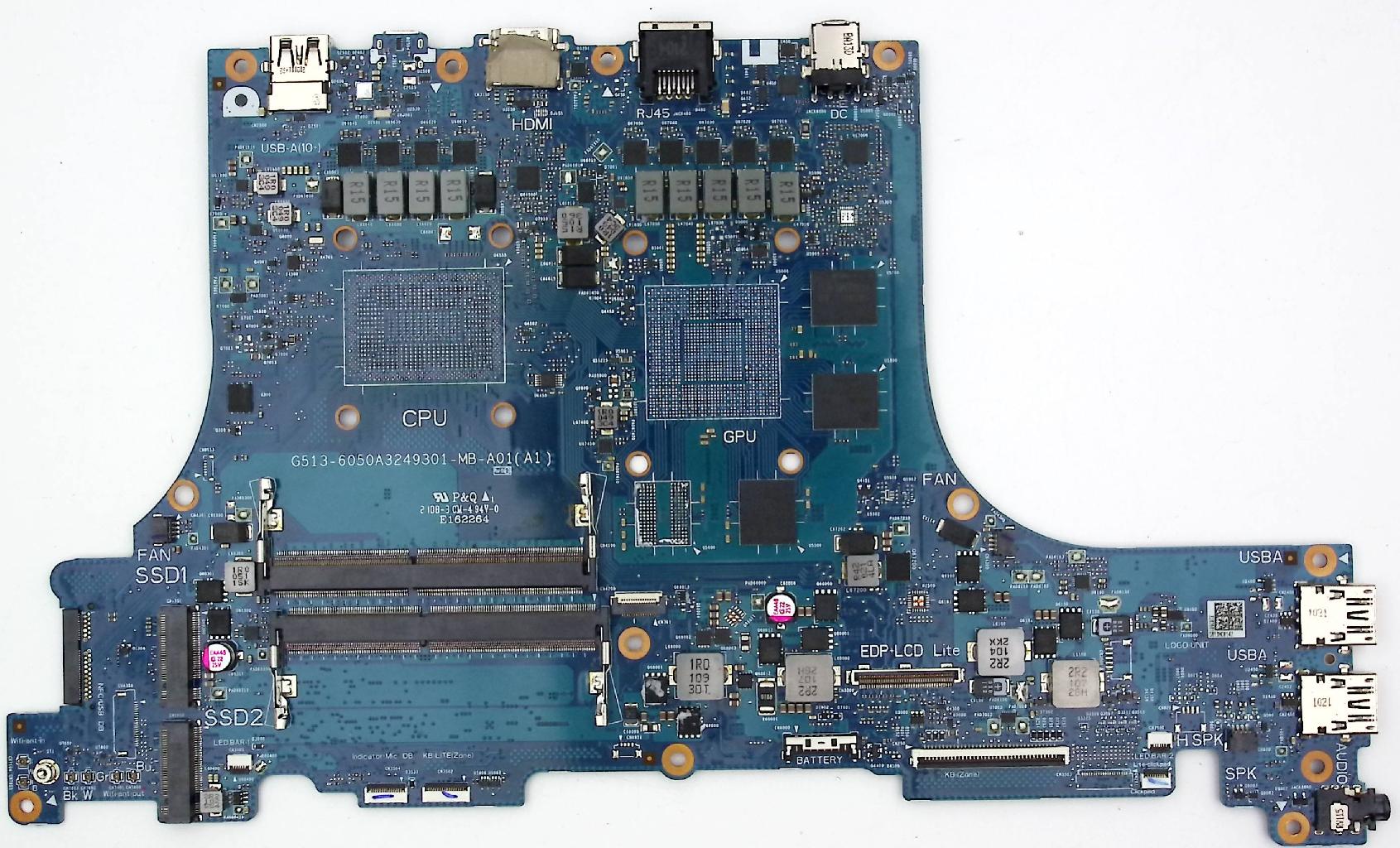 Материнская плата ASUS G513QE донор компонентов (039156)