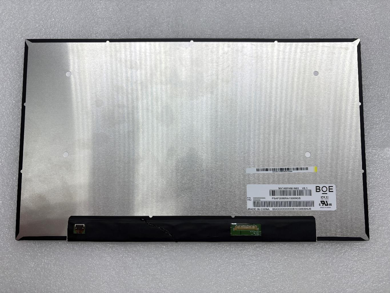 Матрица 14.0" 1920x1080 30pin 60Hz, NV140FHM-N63 V8.1 уценена