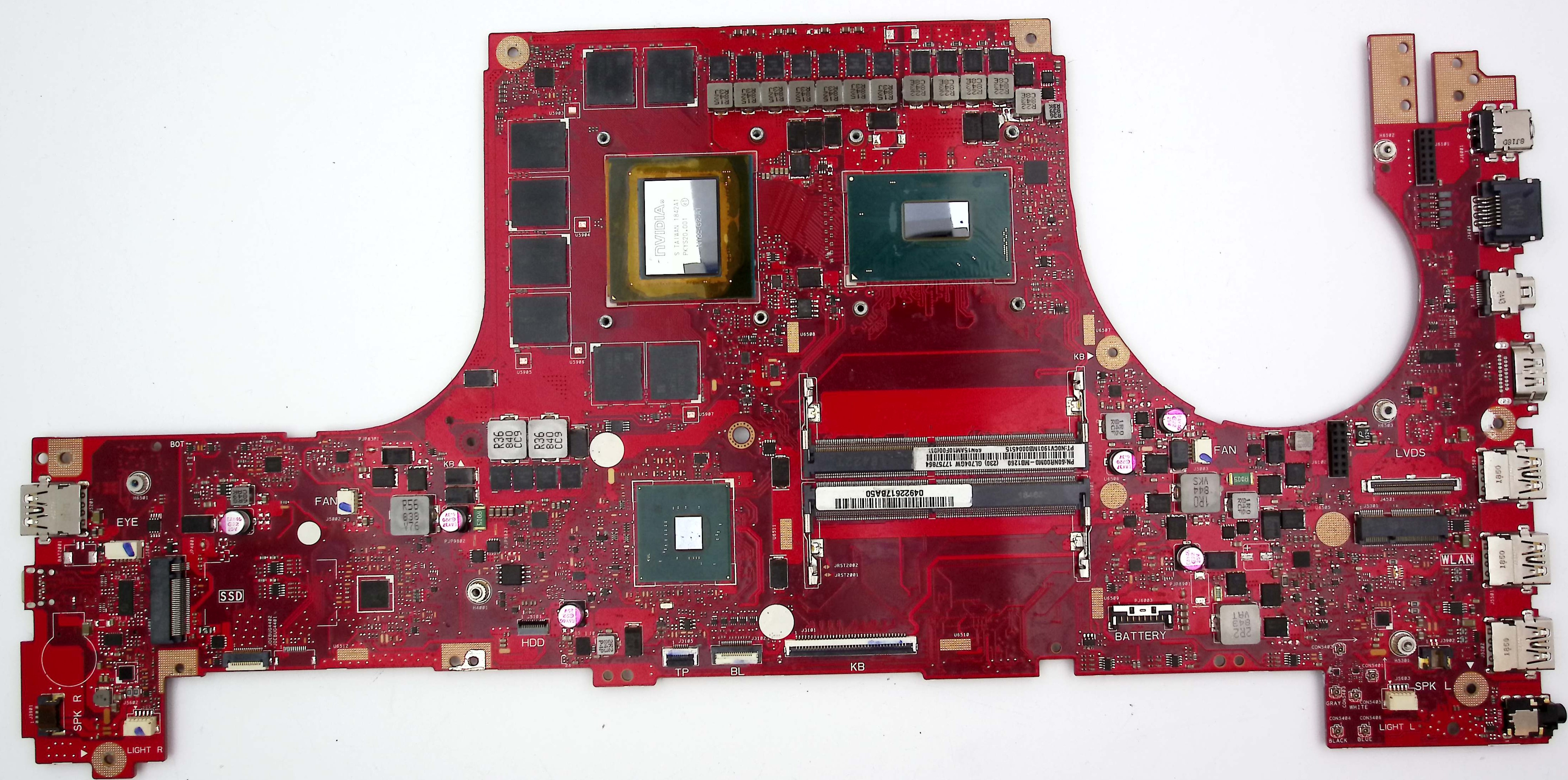 Материнская плата ASUS GL704GW  i7-8750H (040155)