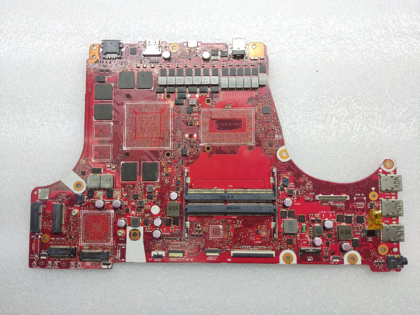 Материнская плата ASUS G712LV донор компонентов