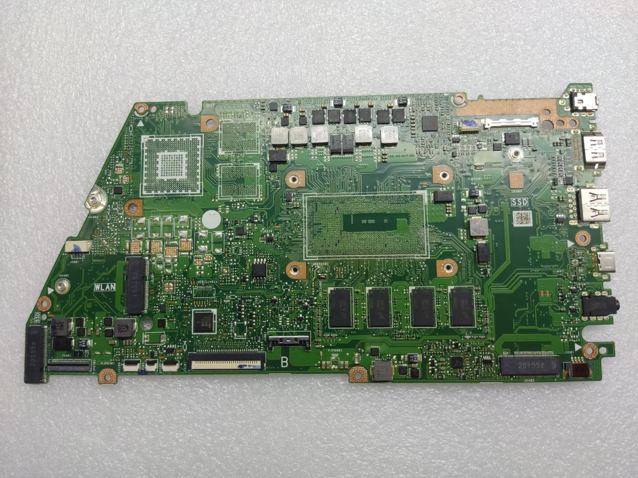 Неисправная материнская плата ASUS X421FAY донор компонентов
