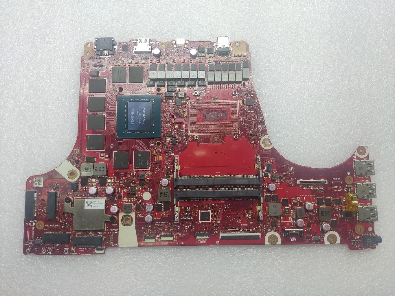 Материнская плата ASUS G712LW донор видеочипа RTX2070