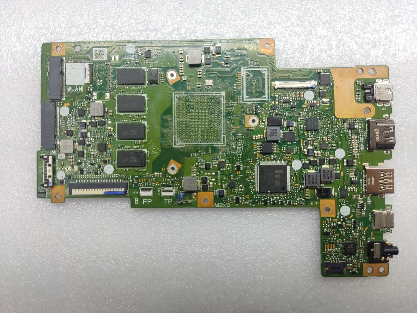 Материнская плата ASUS E410MA донор компонентов
