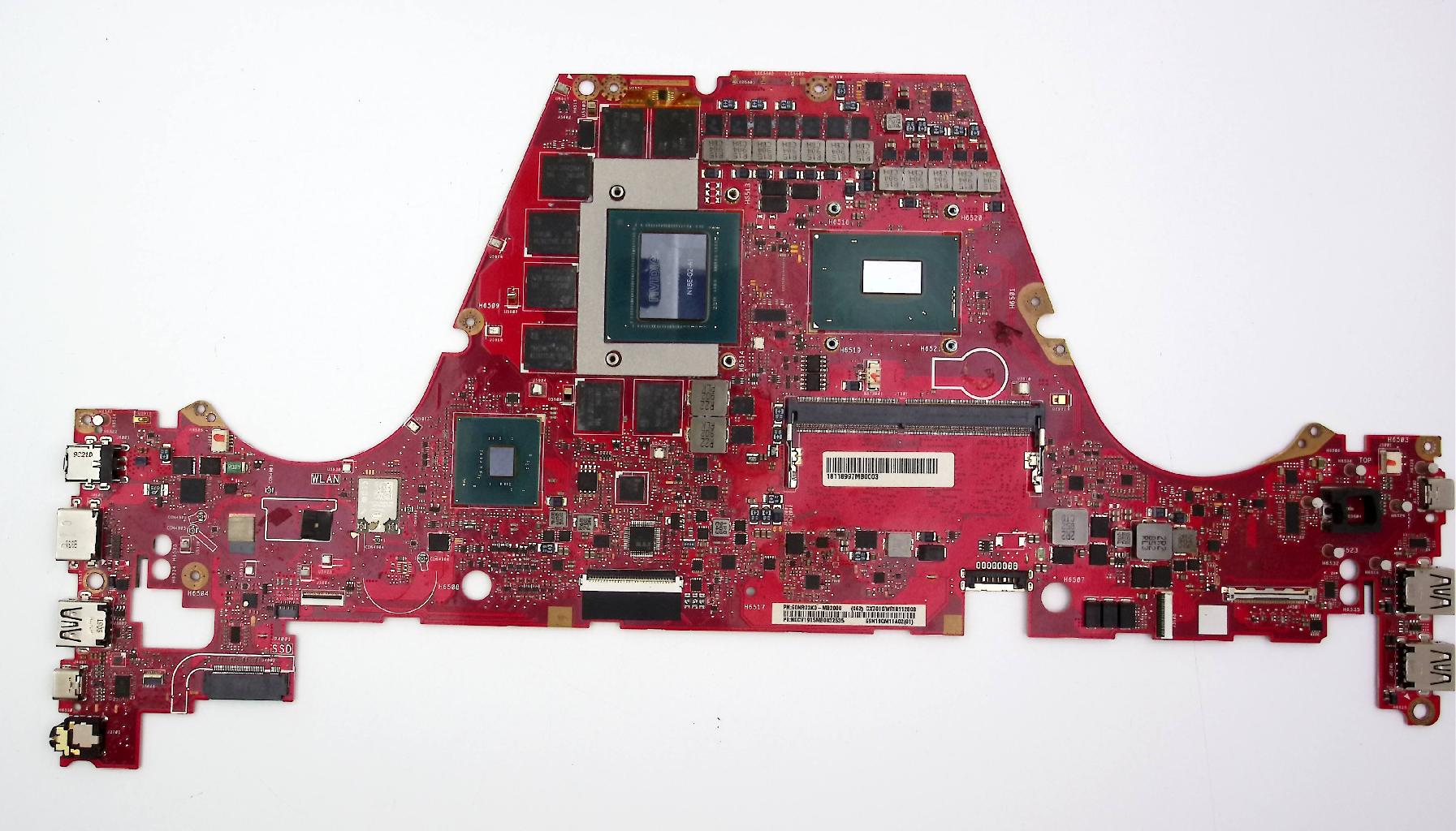 Материнская плата ASUS GX701GWR донор i7-9750H, N18E-G2-A1(22065)