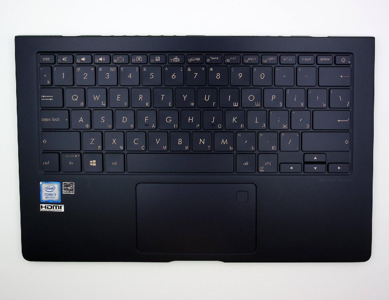 Топкейс для ноутбука ASUS UX391UA с тачпадом