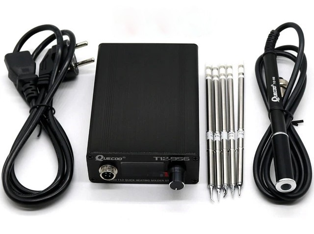 Цифровой паяльник QUECOO T12-956