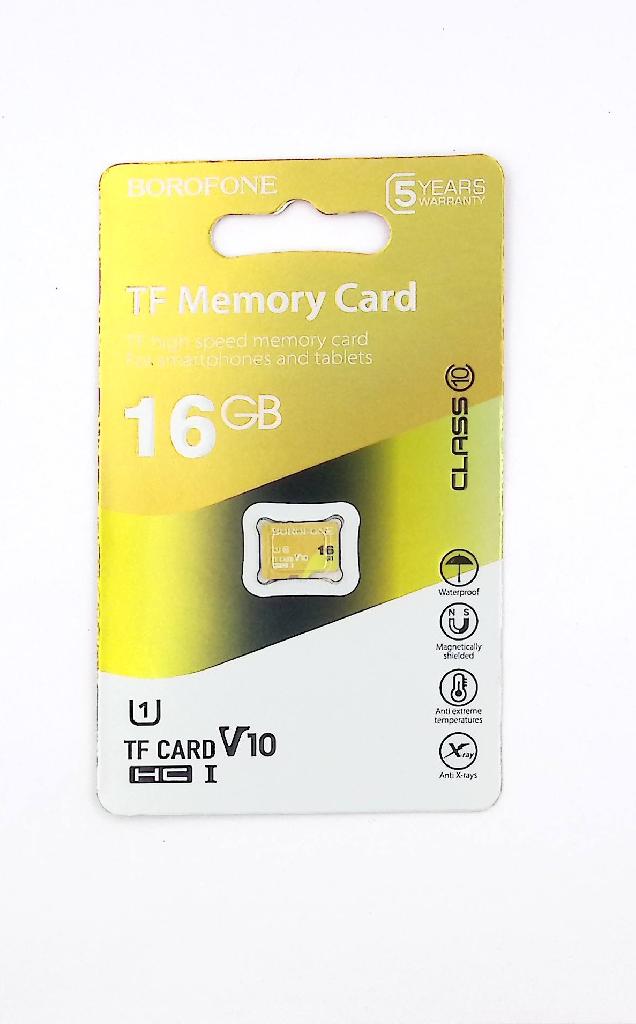 Карта памяти Borofone TF 16 Gb Карта памяти Borofone TF 16 Gb