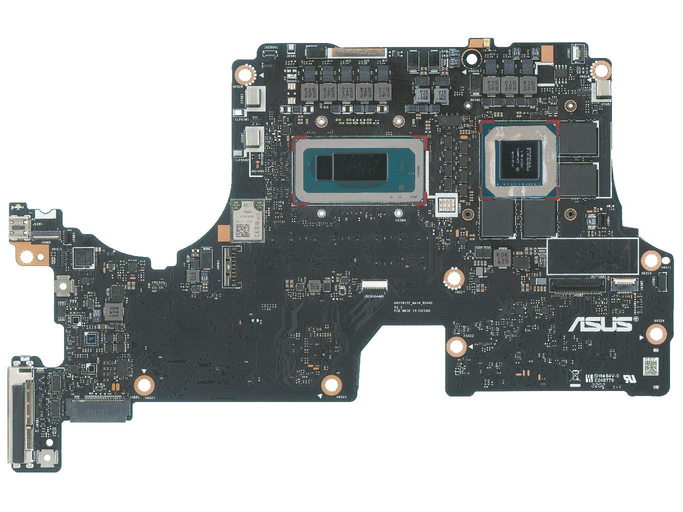 Материнская плата ASUS GZ301ZE (i9-12900H и RTX3050Ti) (039616)