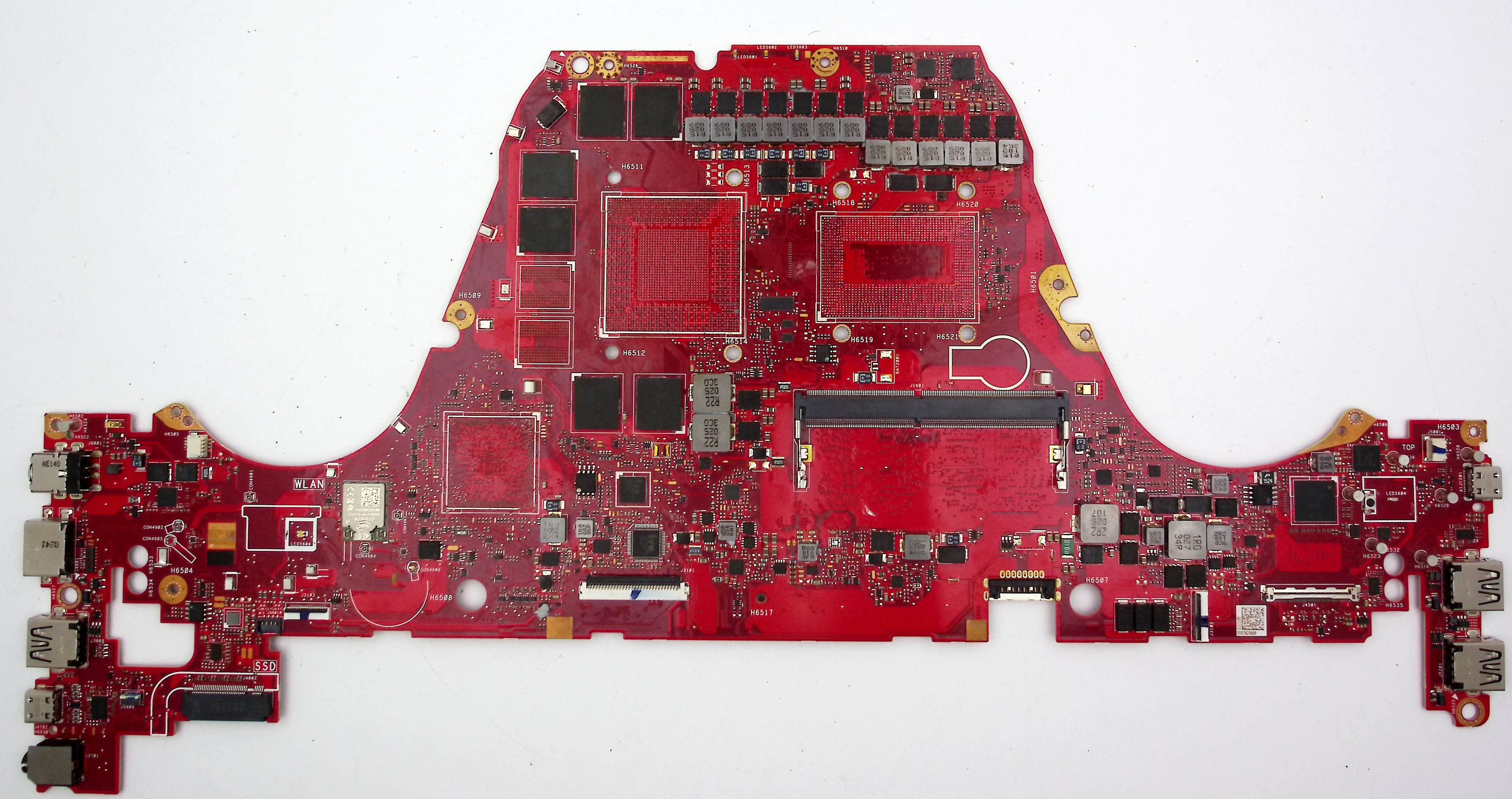Материнская плата ASUS GX701LV донор компонентов(039624)