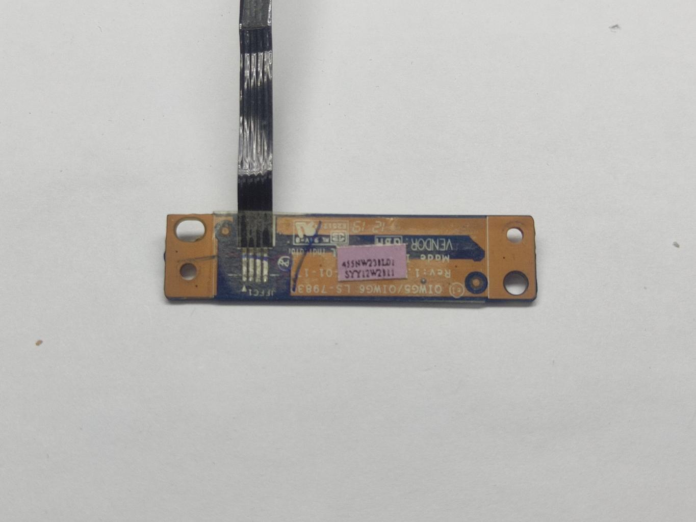 плата кнопки питания  Lenovo G480 G485 N580 N585 G585 G580 P585  LS-7983P