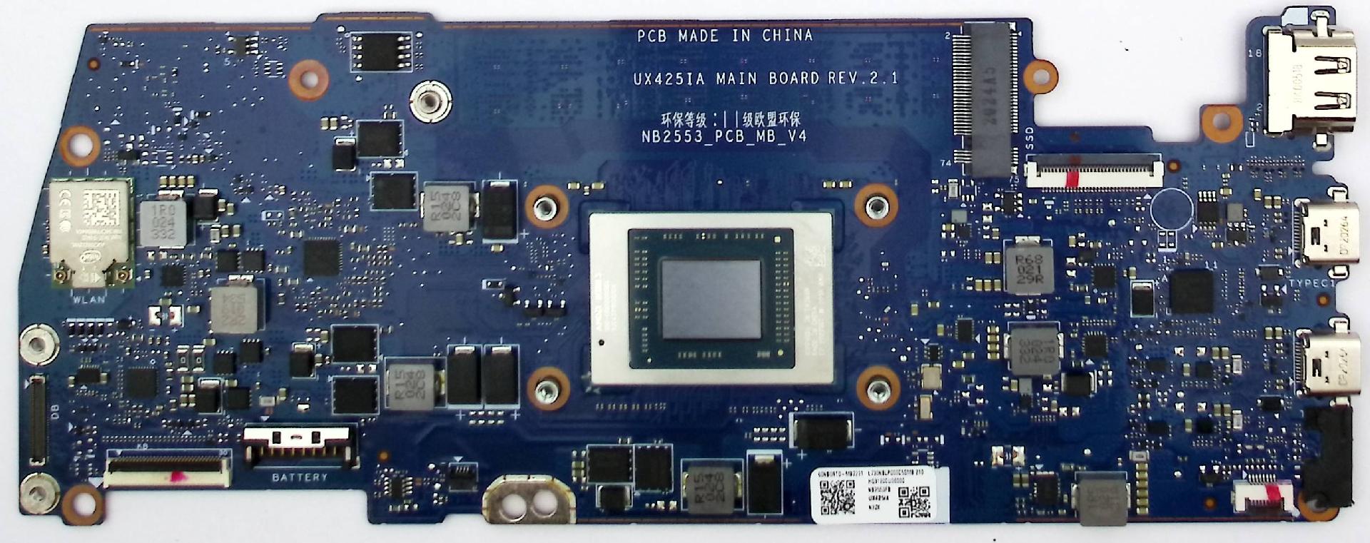 Материнская плата ASUS UX425IA донор  R5-4500U (039072)