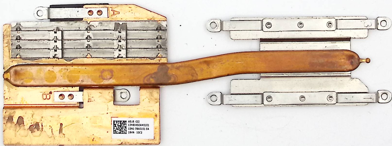 Термотрубка ASUS X512FB, X512UB, X712FB