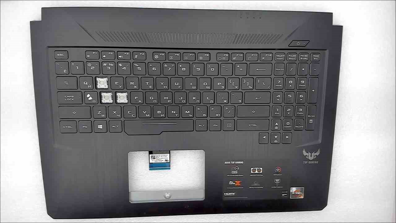 Топкейс-донор для ноутбука ASUS FX705G (GTX)