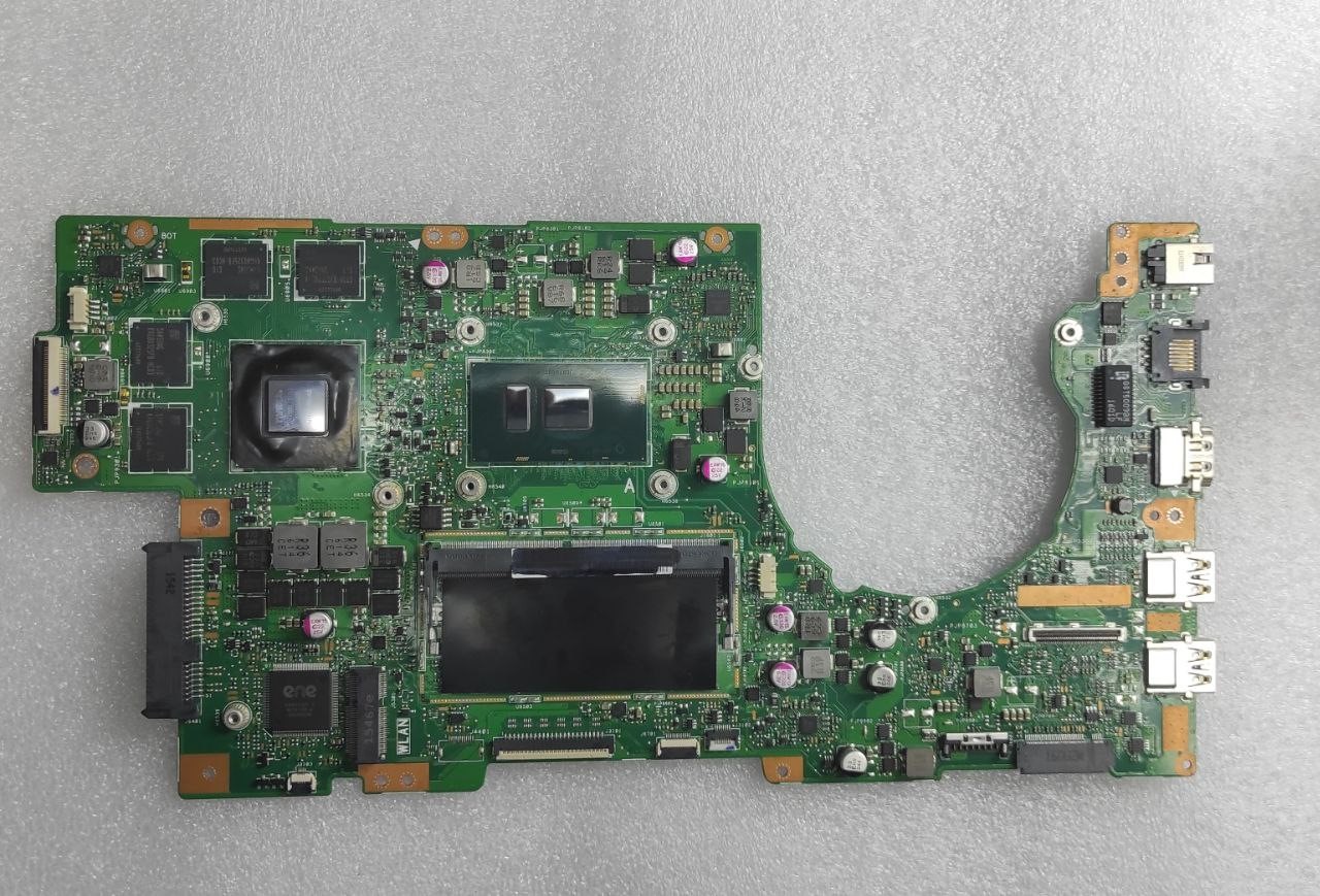 Материнская плата ASUS K501UW донор  i7-6500U
