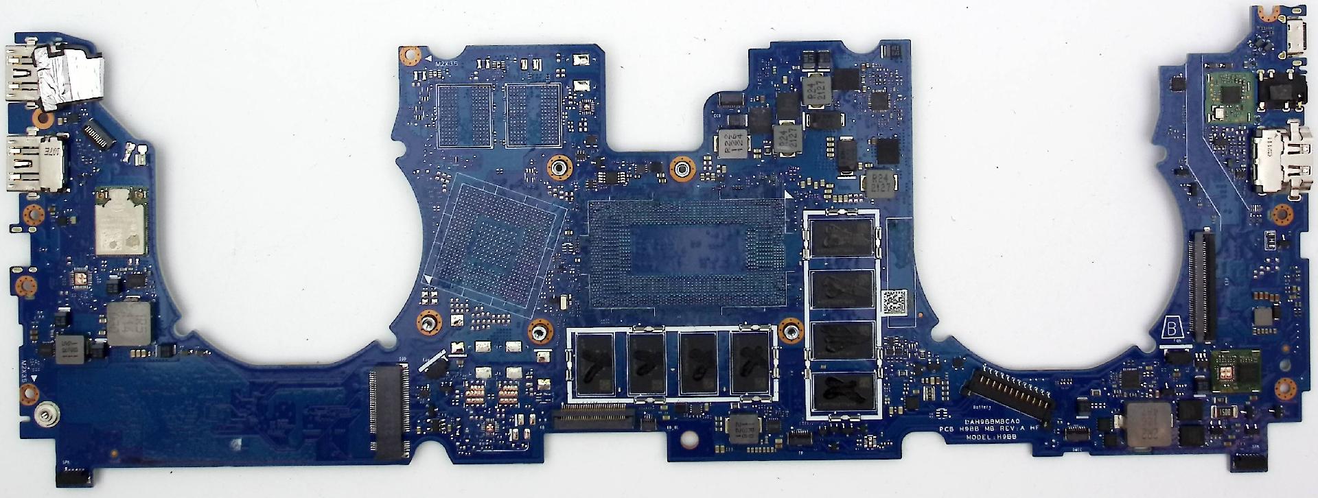 Материнская плата DAH9BBMBCA0 донор компонентов