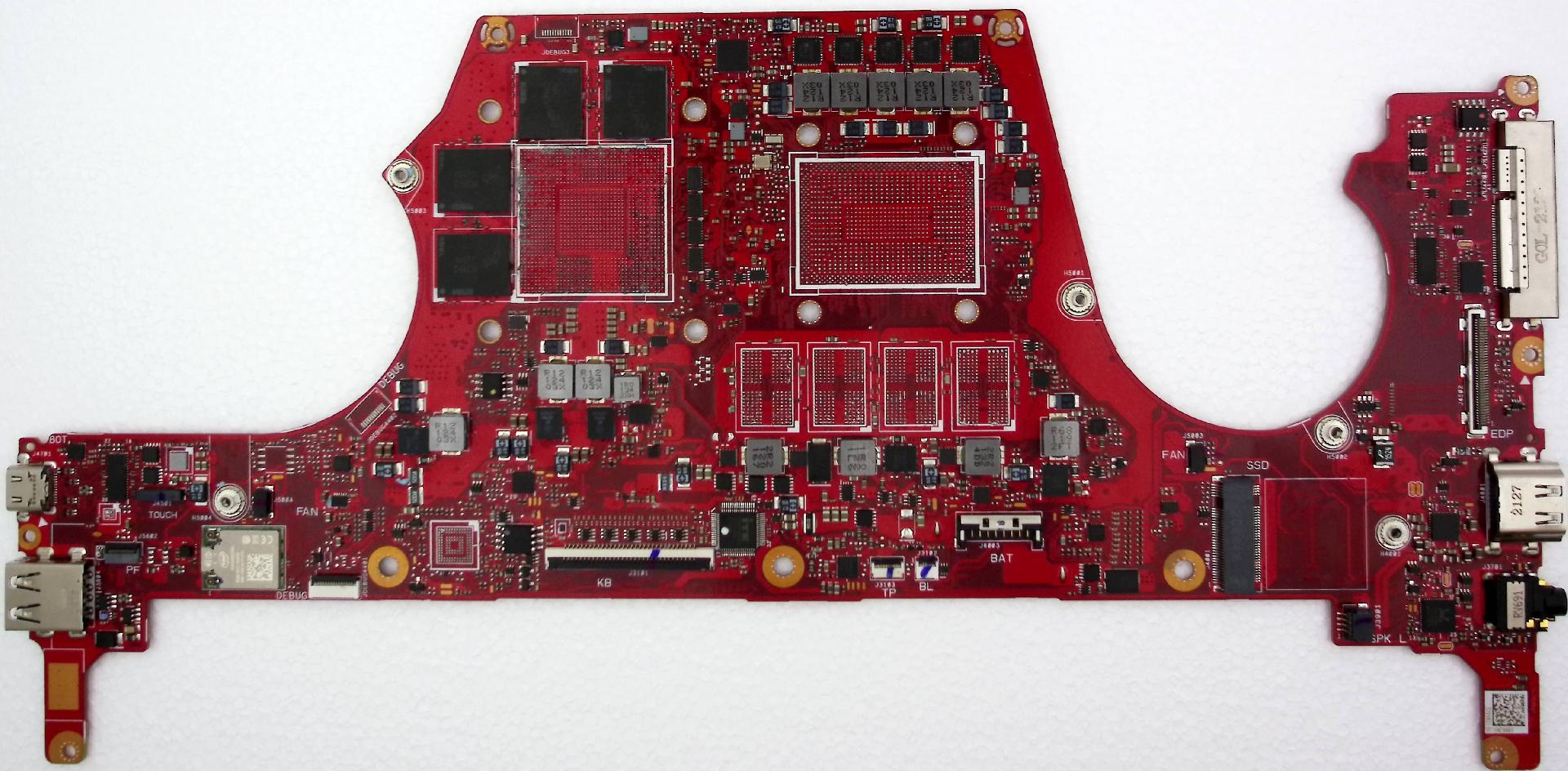 Материнская плата ASUS GV301QC донор компонентов (037258)