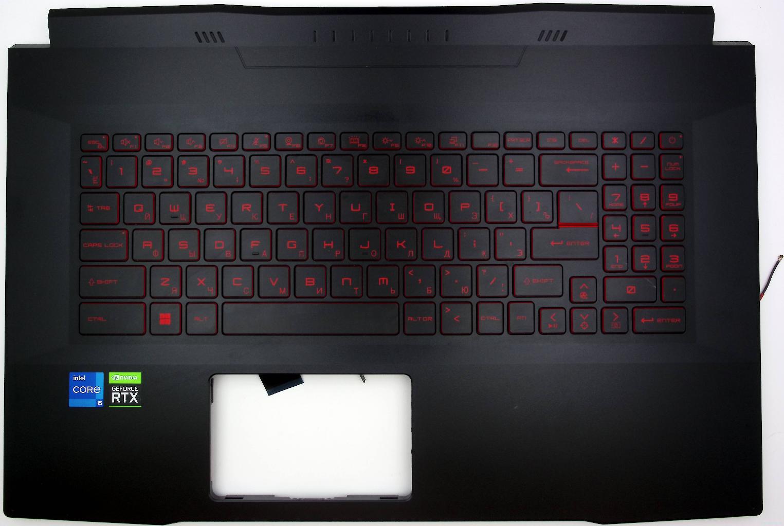 Топкейс для ноутбука MSI Katana GF76