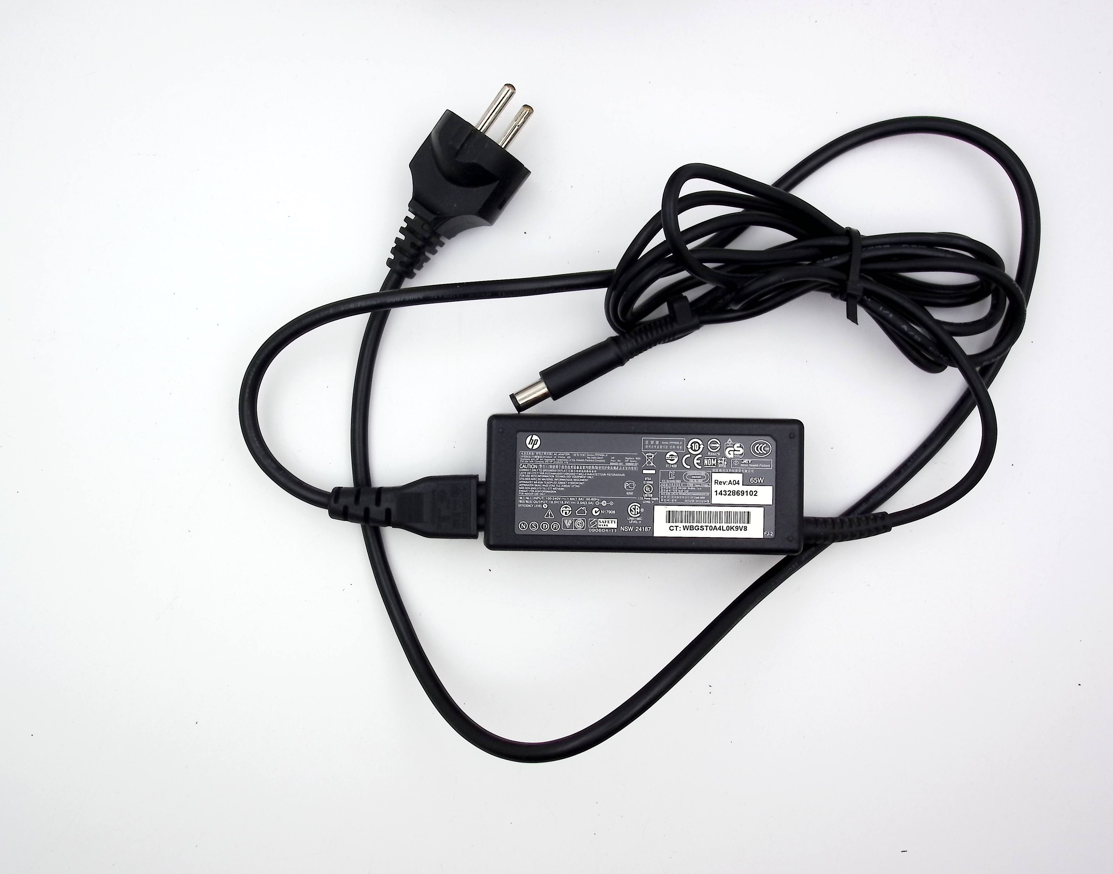 Блок питания HP   18.5 V, 3.5A,    65W, 7.4х5.0mm с иглой