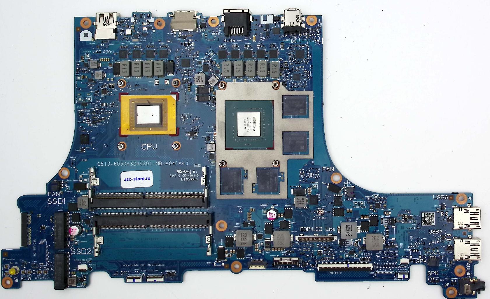 Материнская плата ASUS G713IE R7-4800H, RTX3050Ti (041975)