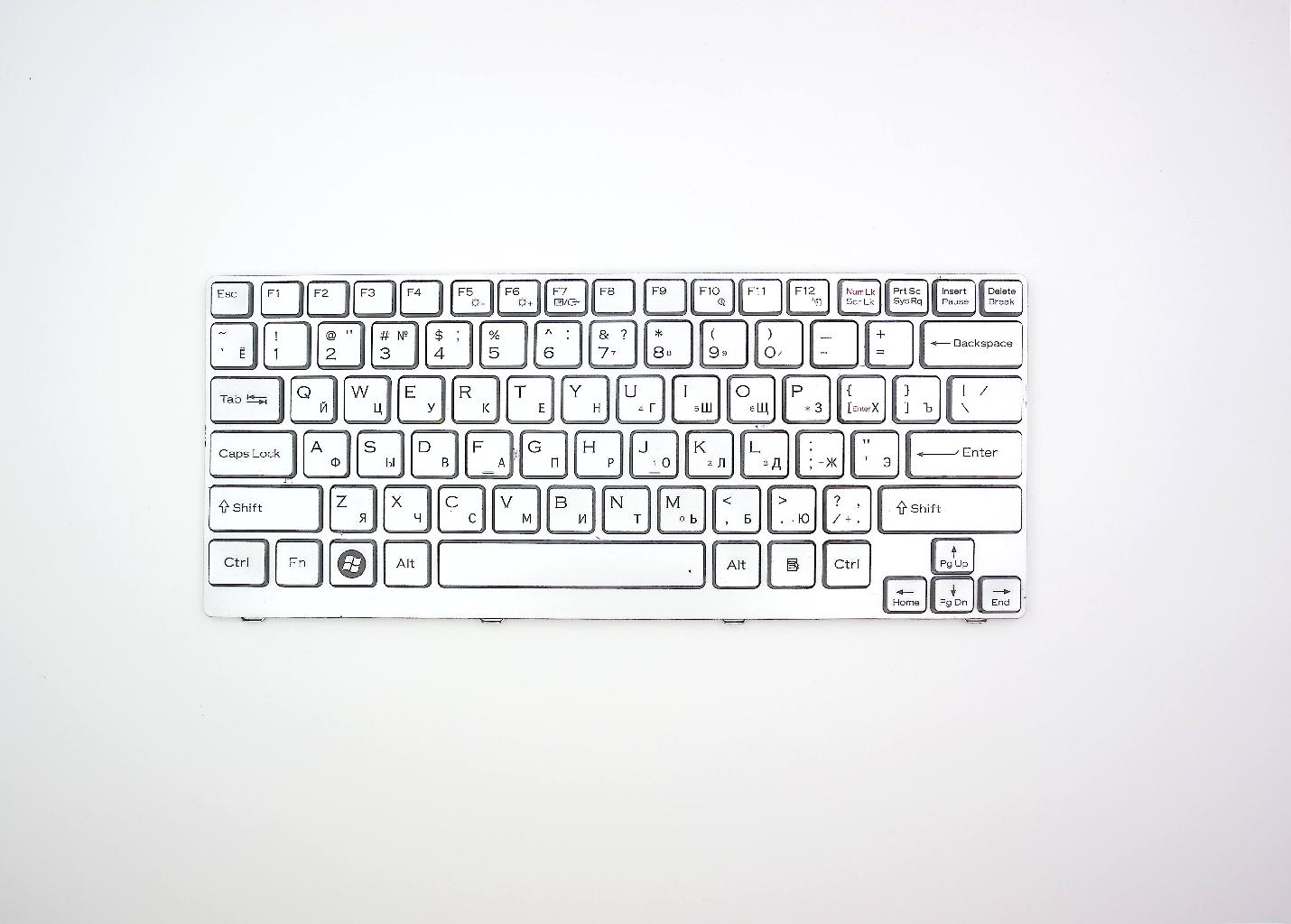 Клавиатура -донор кнопок для ноутбука Sony Vaio VGN-CR31SR