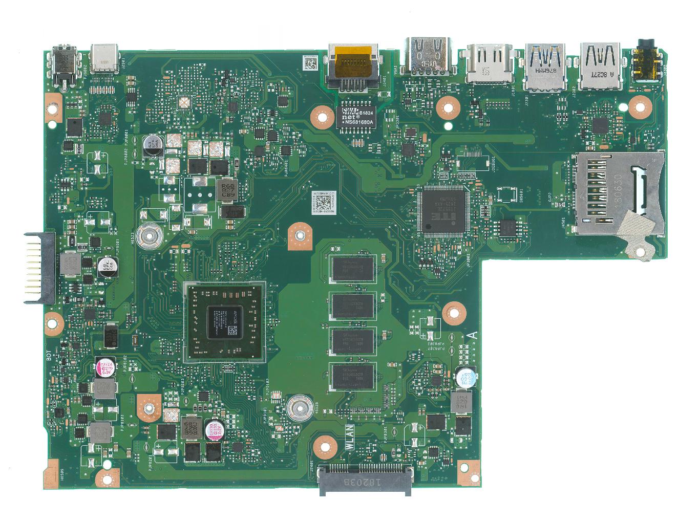 Материнская плата ASUS X540YA  E1-7010