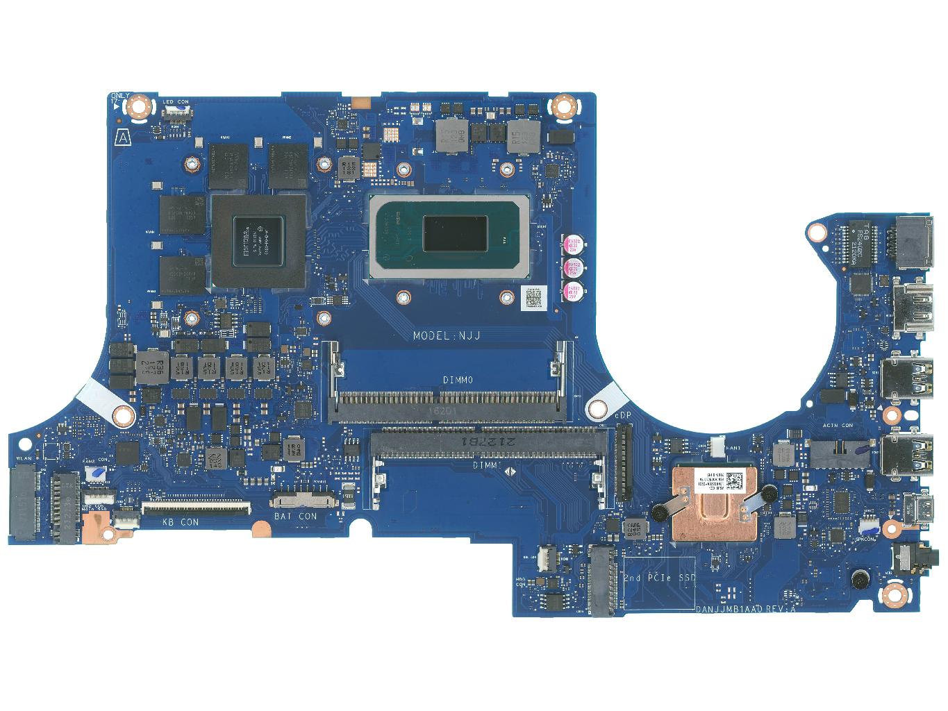 Материнская плата ASUS FX706HCB (i5-11400H и RTX3050)